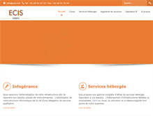 Tablet Screenshot of ecis.net